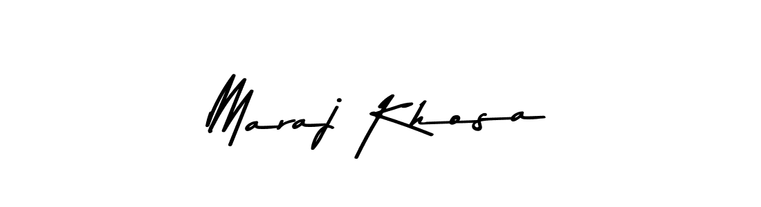 Also we have Maraj Khosa name is the best signature style. Create professional handwritten signature collection using Asem Kandis PERSONAL USE autograph style. Maraj Khosa signature style 9 images and pictures png