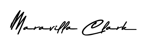The Asem Kandis PERSONAL USE font transforms the name Maravilla Clark into an executive sign with sharp precision and distinguished character. Maravilla Clark signature style 9 images and pictures png