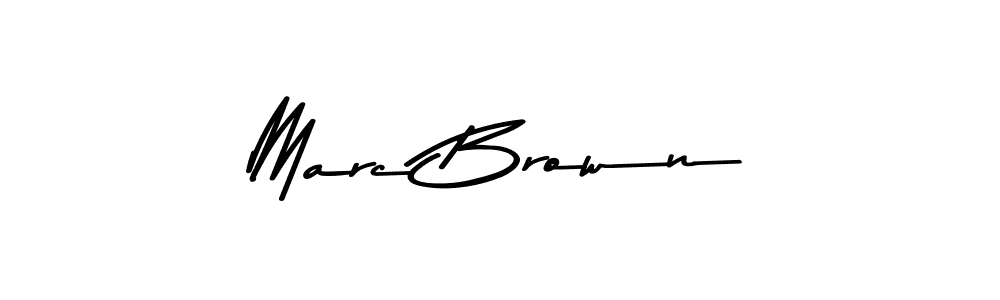 You should practise on your own different ways (Asem Kandis PERSONAL USE) to write your name (Marc Brown) in signature. don't let someone else do it for you. Marc Brown signature style 9 images and pictures png