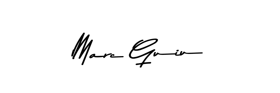 Create a beautiful signature design for name Marc Guiu. With this signature (Asem Kandis PERSONAL USE) fonts, you can make a handwritten signature for free. Marc Guiu signature style 9 images and pictures png