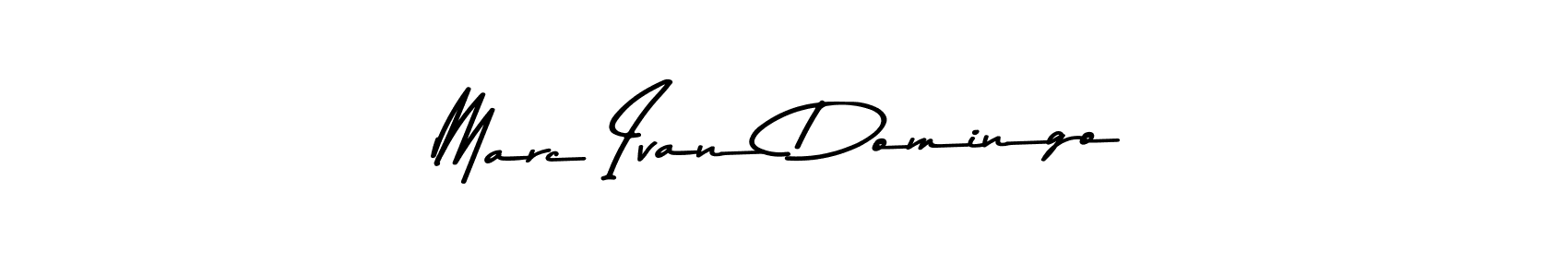 You should practise on your own different ways (Asem Kandis PERSONAL USE) to write your name (Marc Ivan Domingo) in signature. don't let someone else do it for you. Marc Ivan Domingo signature style 9 images and pictures png