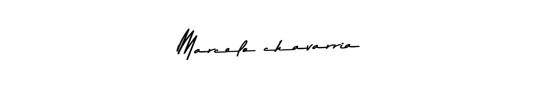 How to make Marcelo chavarria signature? Asem Kandis PERSONAL USE is a professional autograph style. Create handwritten signature for Marcelo chavarria name. Marcelo chavarria signature style 9 images and pictures png