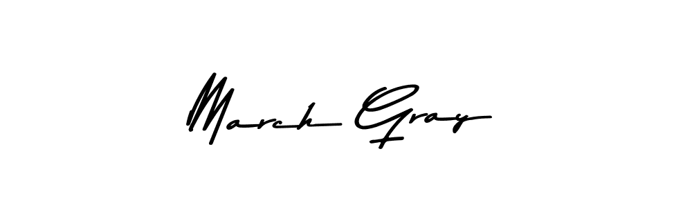 Use a signature maker to create a handwritten signature online. With this signature software, you can design (Asem Kandis PERSONAL USE) your own signature for name March Gray. March Gray signature style 9 images and pictures png