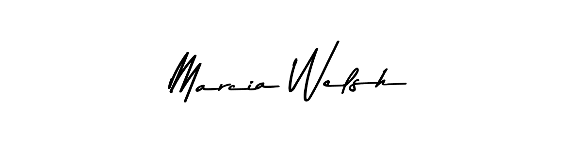 Make a beautiful signature design for name Marcia Welsh. With this signature (Asem Kandis PERSONAL USE) style, you can create a handwritten signature for free. Marcia Welsh signature style 9 images and pictures png