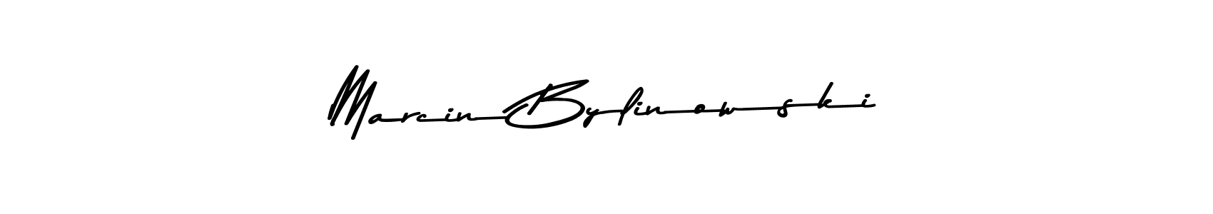 Asem Kandis PERSONAL USE is a professional signature style that is perfect for those who want to add a touch of class to their signature. It is also a great choice for those who want to make their signature more unique. Get Marcin Bylinowski name to fancy signature for free. Marcin Bylinowski signature style 9 images and pictures png