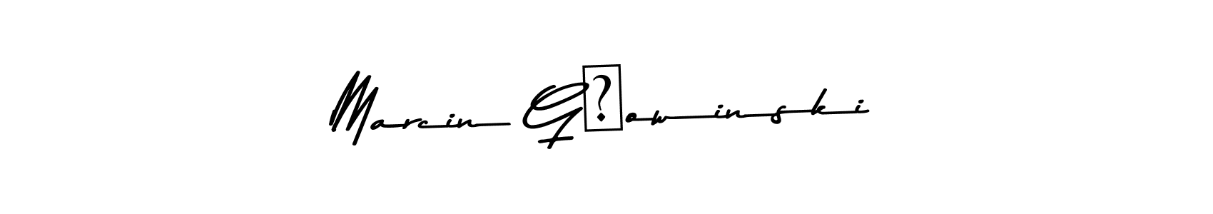 The best way (Asem Kandis PERSONAL USE) to make a short signature is to pick only two or three words in your name. The name Marcin Głowinski include a total of six letters. For converting this name. Marcin Głowinski signature style 9 images and pictures png