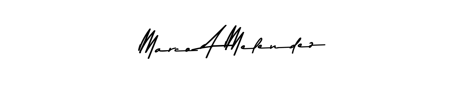 This is the best signature style for the Marco A Melendez name. Also you like these signature font (Asem Kandis PERSONAL USE). Mix name signature. Marco A Melendez signature style 9 images and pictures png