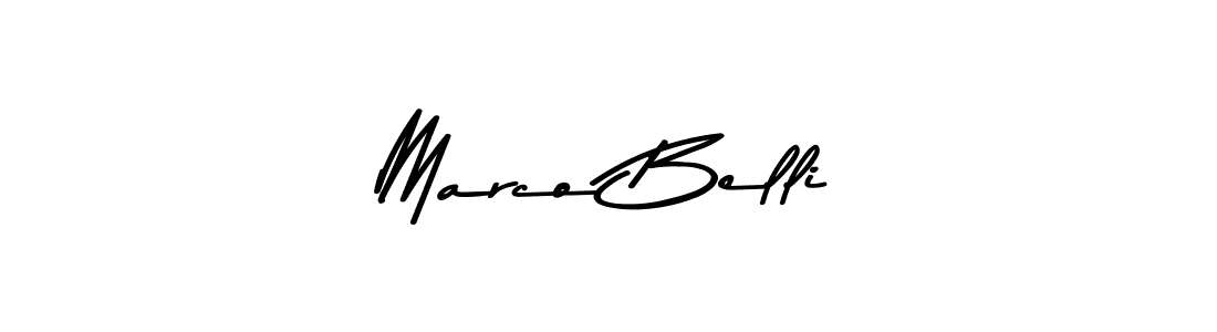 Create a beautiful signature design for name Marco Belli. With this signature (Asem Kandis PERSONAL USE) fonts, you can make a handwritten signature for free. Marco Belli signature style 9 images and pictures png