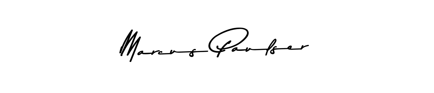 Marcus Paulser stylish signature style. Best Handwritten Sign (Asem Kandis PERSONAL USE) for my name. Handwritten Signature Collection Ideas for my name Marcus Paulser. Marcus Paulser signature style 9 images and pictures png