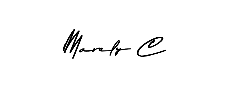 Here are the top 10 professional signature styles for the name Marely C. These are the best autograph styles you can use for your name. Marely C signature style 9 images and pictures png