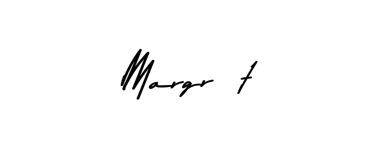 Make a beautiful signature design for name Margrét. With this signature (Asem Kandis PERSONAL USE) style, you can create a handwritten signature for free. Margrét signature style 9 images and pictures png