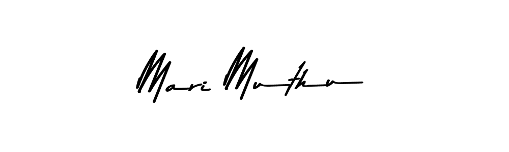 Design your own signature with our free online signature maker. With this signature software, you can create a handwritten (Asem Kandis PERSONAL USE) signature for name Mari Muthu. Mari Muthu signature style 9 images and pictures png