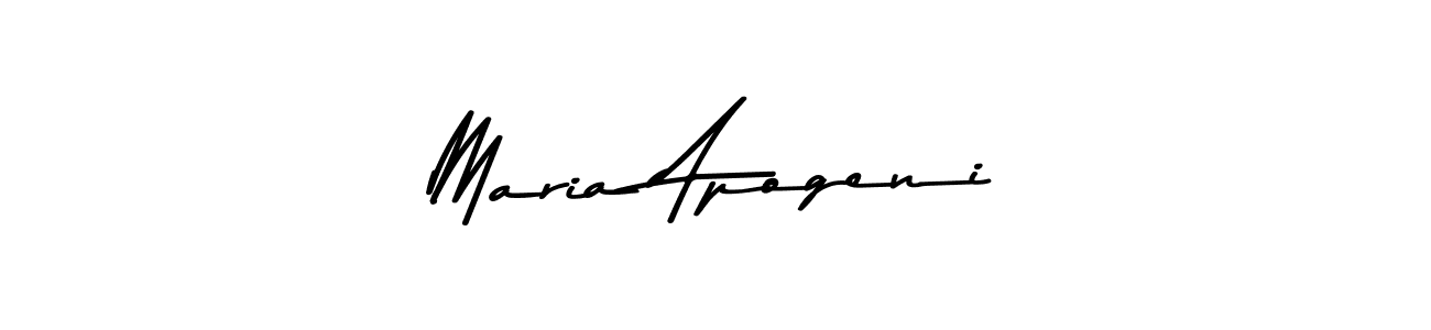 You can use this online signature creator to create a handwritten signature for the name Maria Apogeni. This is the best online autograph maker. Maria Apogeni signature style 9 images and pictures png