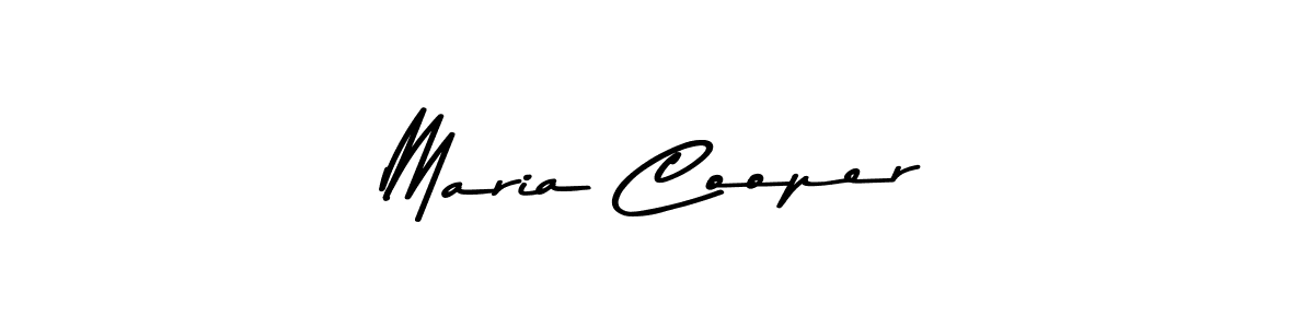 You should practise on your own different ways (Asem Kandis PERSONAL USE) to write your name (Maria Cooper) in signature. don't let someone else do it for you. Maria Cooper signature style 9 images and pictures png