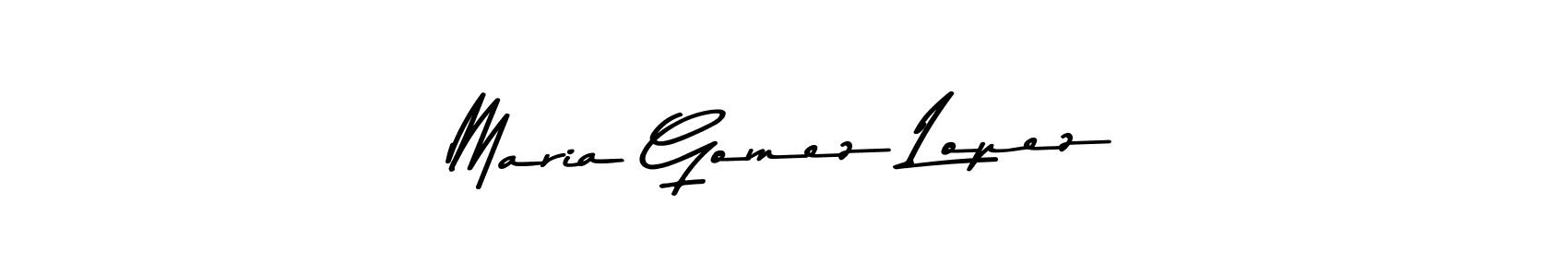 It looks lik you need a new signature style for name Maria Gomez Lopez. Design unique handwritten (Asem Kandis PERSONAL USE) signature with our free signature maker in just a few clicks. Maria Gomez Lopez signature style 9 images and pictures png