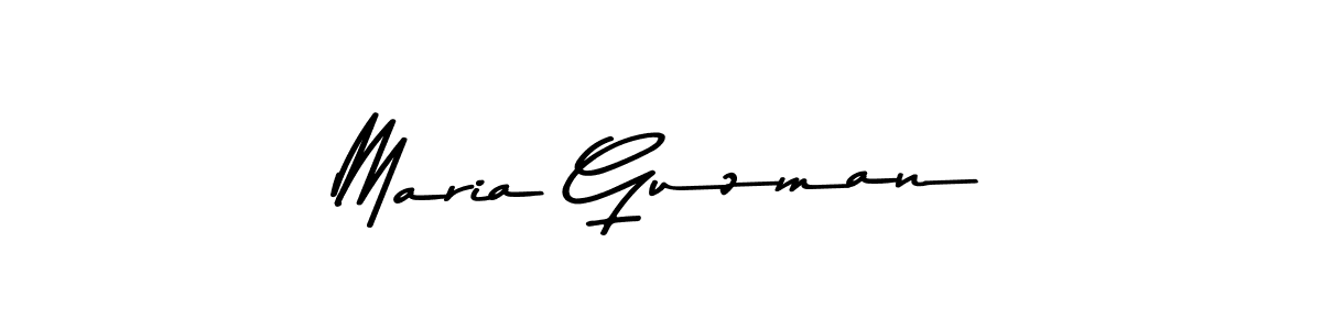 How to make Maria Guzman signature? Asem Kandis PERSONAL USE is a professional autograph style. Create handwritten signature for Maria Guzman name. Maria Guzman signature style 9 images and pictures png