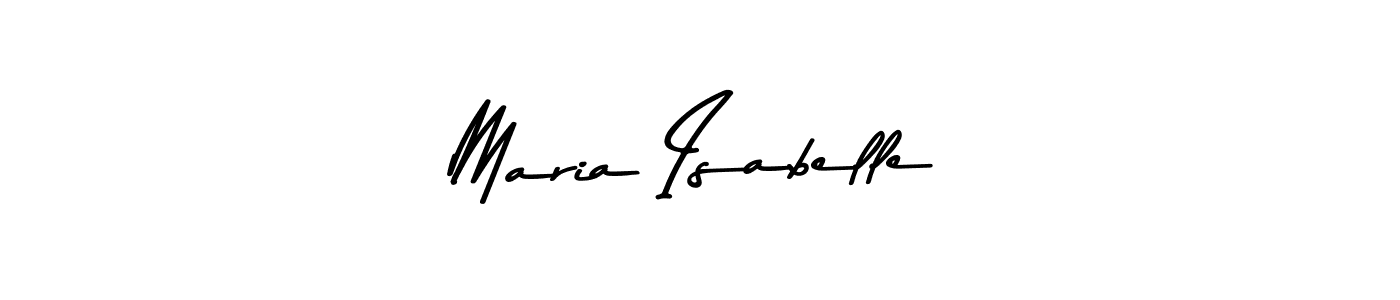 It looks lik you need a new signature style for name Maria Isabelle. Design unique handwritten (Asem Kandis PERSONAL USE) signature with our free signature maker in just a few clicks. Maria Isabelle signature style 9 images and pictures png