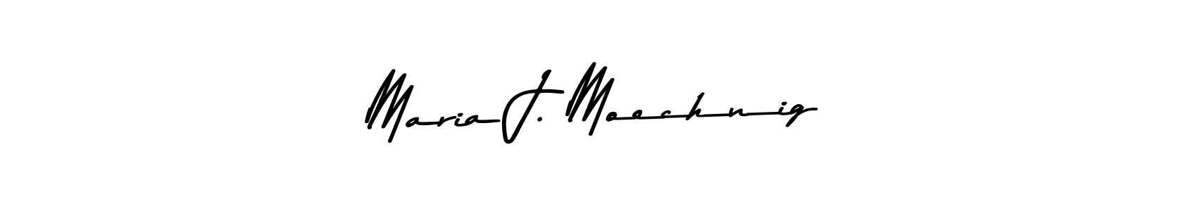 The best way (Asem Kandis PERSONAL USE) to make a short signature is to pick only two or three words in your name. The name Maria J. Moechnig include a total of six letters. For converting this name. Maria J. Moechnig signature style 9 images and pictures png