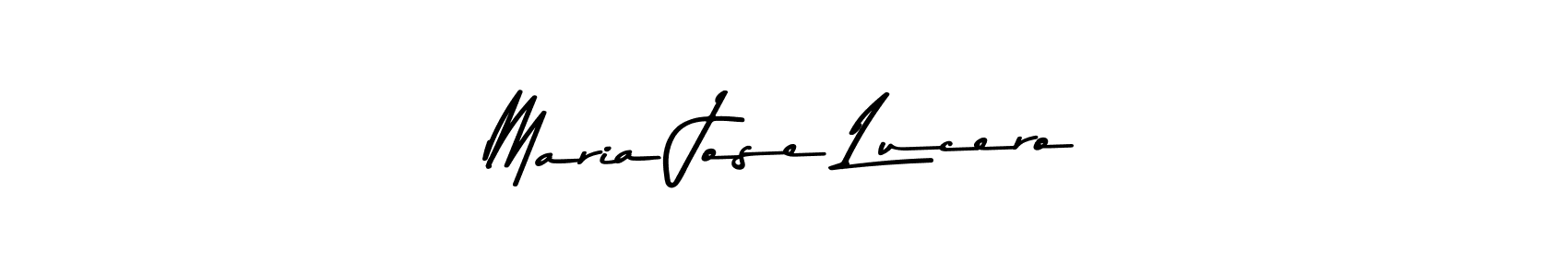 Design your own signature with our free online signature maker. With this signature software, you can create a handwritten (Asem Kandis PERSONAL USE) signature for name Maria Jose Lucero. Maria Jose Lucero signature style 9 images and pictures png