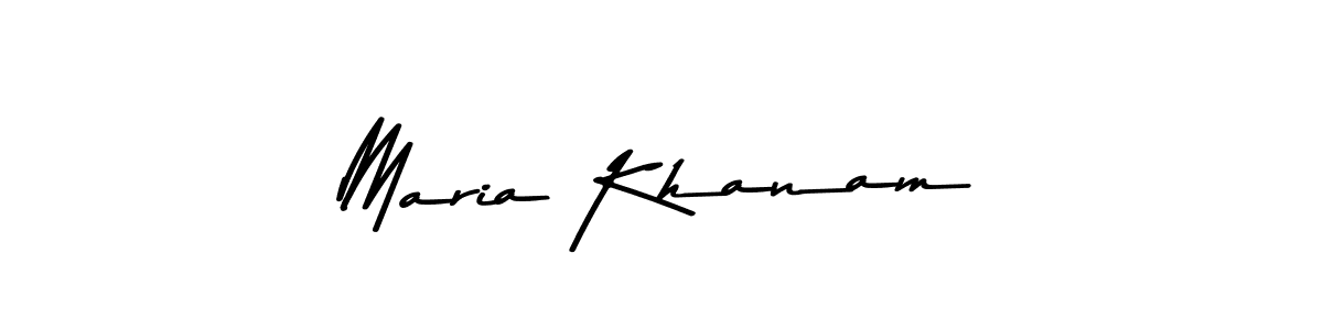 How to make Maria Khanam signature? Asem Kandis PERSONAL USE is a professional autograph style. Create handwritten signature for Maria Khanam name. Maria Khanam signature style 9 images and pictures png