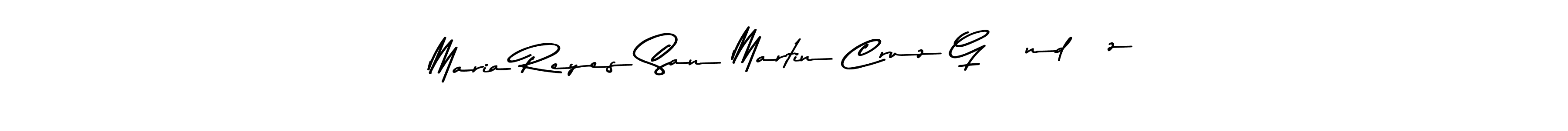 Also we have Maria Reyes San Martin Cruz GÜndÜz name is the best signature style. Create professional handwritten signature collection using Asem Kandis PERSONAL USE autograph style. Maria Reyes San Martin Cruz GÜndÜz signature style 9 images and pictures png
