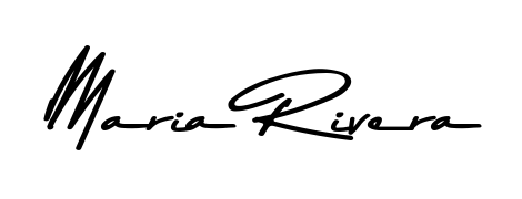 Maria Rivera stylish signature style. Best Handwritten Sign (Asem Kandis PERSONAL USE) for my name. Handwritten Signature Collection Ideas for my name Maria Rivera. Maria Rivera signature style 9 images and pictures png