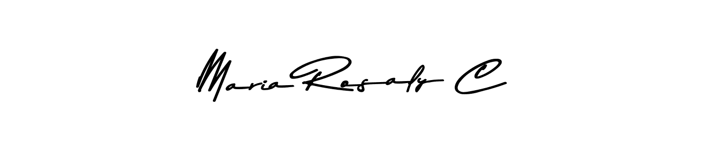 Also we have Maria Rosaly C name is the best signature style. Create professional handwritten signature collection using Asem Kandis PERSONAL USE autograph style. Maria Rosaly C signature style 9 images and pictures png