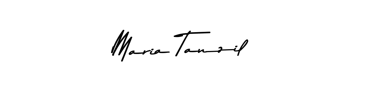 Maria Tanzil stylish signature style. Best Handwritten Sign (Asem Kandis PERSONAL USE) for my name. Handwritten Signature Collection Ideas for my name Maria Tanzil. Maria Tanzil signature style 9 images and pictures png