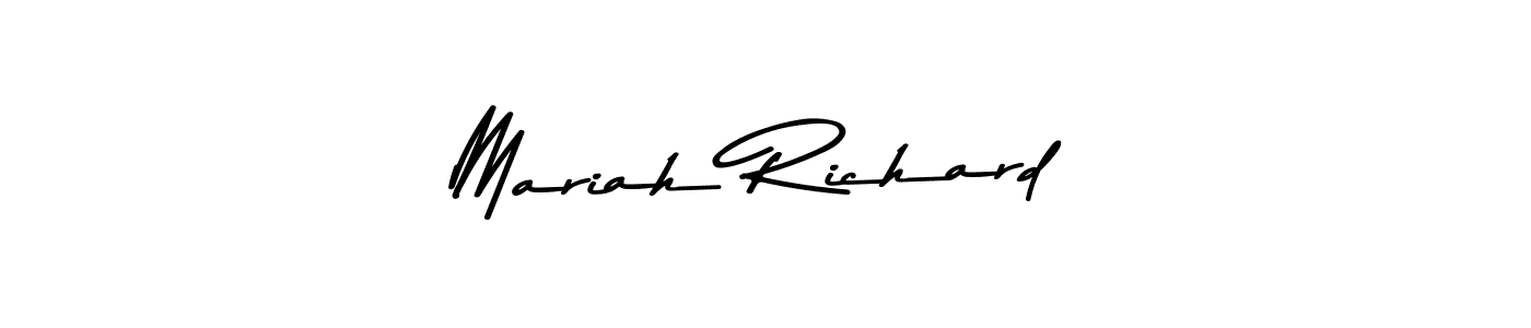 Similarly Asem Kandis PERSONAL USE is the best handwritten signature design. Signature creator online .You can use it as an online autograph creator for name Mariah Richard. Mariah Richard signature style 9 images and pictures png