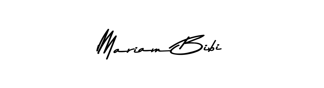 Make a beautiful signature design for name Mariam Bibi. With this signature (Asem Kandis PERSONAL USE) style, you can create a handwritten signature for free. Mariam Bibi signature style 9 images and pictures png
