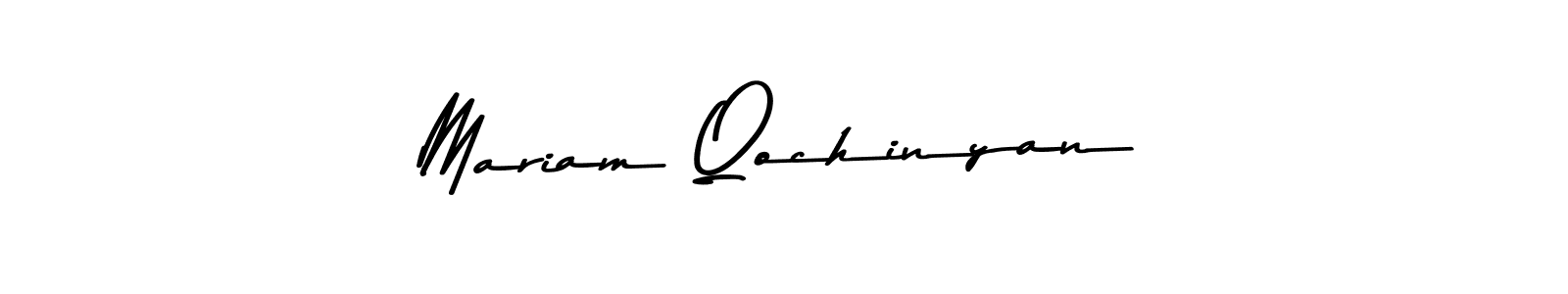 Also we have Mariam Qochinyan name is the best signature style. Create professional handwritten signature collection using Asem Kandis PERSONAL USE autograph style. Mariam Qochinyan signature style 9 images and pictures png