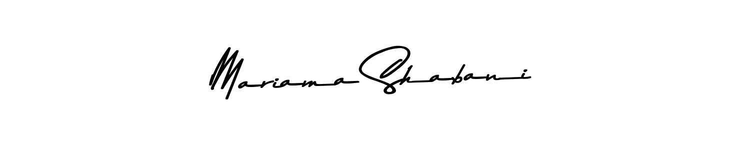 Similarly Asem Kandis PERSONAL USE is the best handwritten signature design. Signature creator online .You can use it as an online autograph creator for name Mariama Shabani. Mariama Shabani signature style 9 images and pictures png