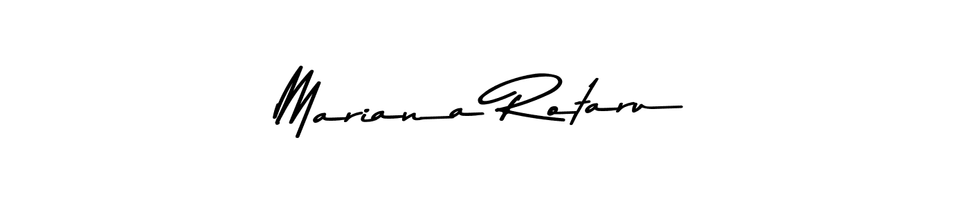 How to make Mariana Rotaru signature? Asem Kandis PERSONAL USE is a professional autograph style. Create handwritten signature for Mariana Rotaru name. Mariana Rotaru signature style 9 images and pictures png