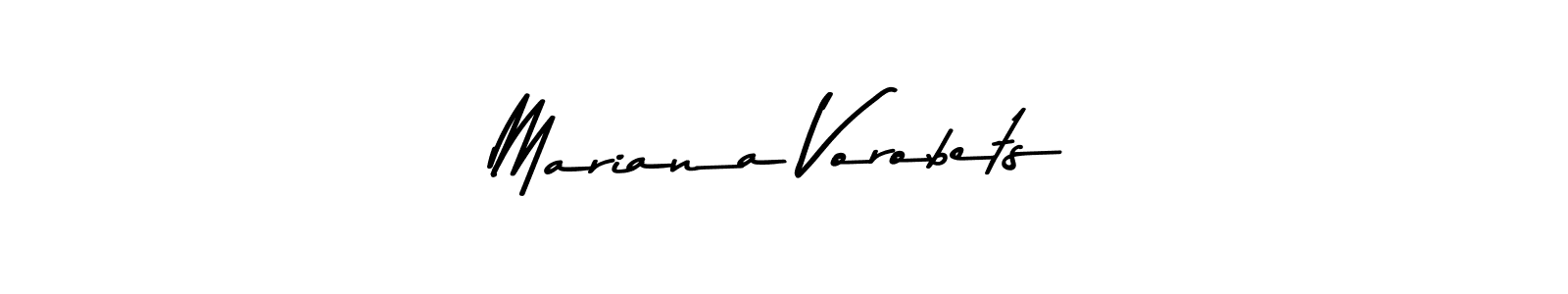 Also we have Mariana Vorobets name is the best signature style. Create professional handwritten signature collection using Asem Kandis PERSONAL USE autograph style. Mariana Vorobets signature style 9 images and pictures png