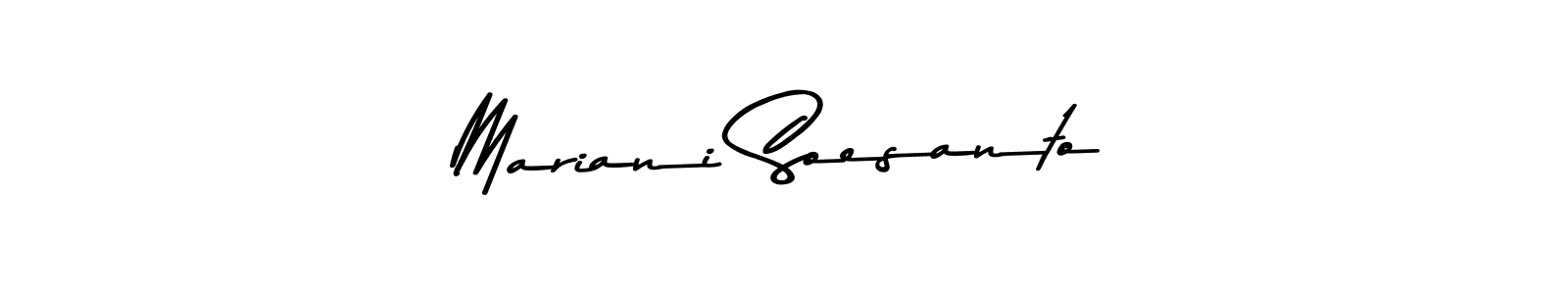 You should practise on your own different ways (Asem Kandis PERSONAL USE) to write your name (Mariani Soesanto) in signature. don't let someone else do it for you. Mariani Soesanto signature style 9 images and pictures png