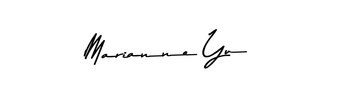 Use a signature maker to create a handwritten signature online. With this signature software, you can design (Asem Kandis PERSONAL USE) your own signature for name Marianne Yu. Marianne Yu signature style 9 images and pictures png