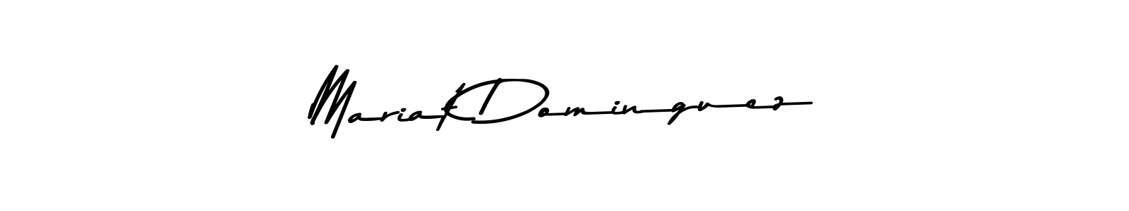 You should practise on your own different ways (Asem Kandis PERSONAL USE) to write your name (Mariat Dominguez) in signature. don't let someone else do it for you. Mariat Dominguez signature style 9 images and pictures png
