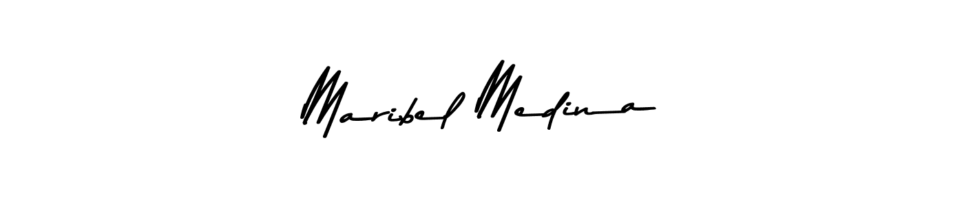 Design your own signature with our free online signature maker. With this signature software, you can create a handwritten (Asem Kandis PERSONAL USE) signature for name Maribel Medina. Maribel Medina signature style 9 images and pictures png
