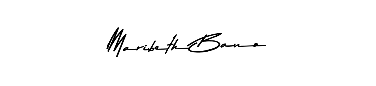The best way (Asem Kandis PERSONAL USE) to make a short signature is to pick only two or three words in your name. The name Maribeth Bano include a total of six letters. For converting this name. Maribeth Bano signature style 9 images and pictures png