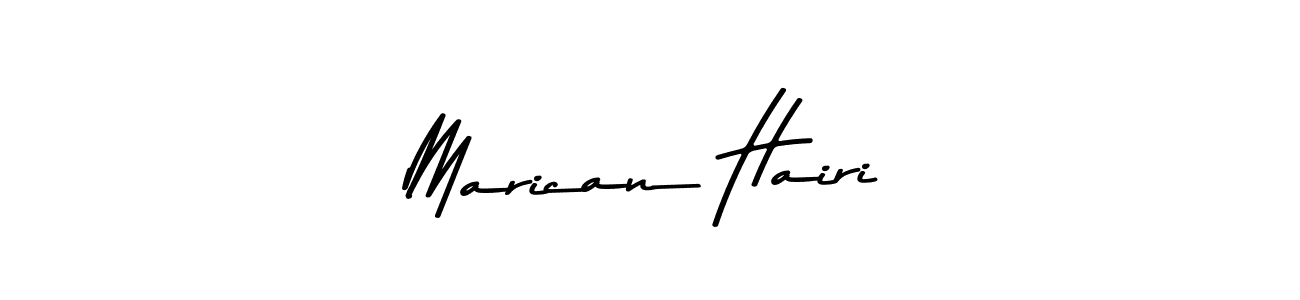 Check out images of Autograph of Marican Hairi name. Actor Marican Hairi Signature Style. Asem Kandis PERSONAL USE is a professional sign style online. Marican Hairi signature style 9 images and pictures png