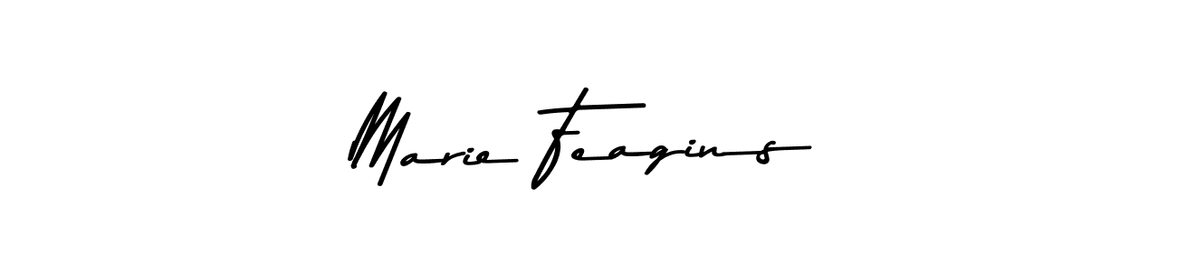 You should practise on your own different ways (Asem Kandis PERSONAL USE) to write your name (Marie Feagins) in signature. don't let someone else do it for you. Marie Feagins signature style 9 images and pictures png