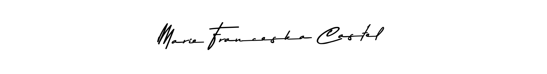 How to make Marie Franceska Castel signature? Asem Kandis PERSONAL USE is a professional autograph style. Create handwritten signature for Marie Franceska Castel name. Marie Franceska Castel signature style 9 images and pictures png