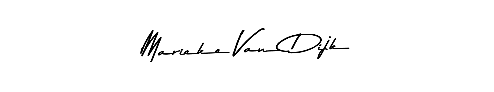 Marieke Van Dijk stylish signature style. Best Handwritten Sign (Asem Kandis PERSONAL USE) for my name. Handwritten Signature Collection Ideas for my name Marieke Van Dijk. Marieke Van Dijk signature style 9 images and pictures png