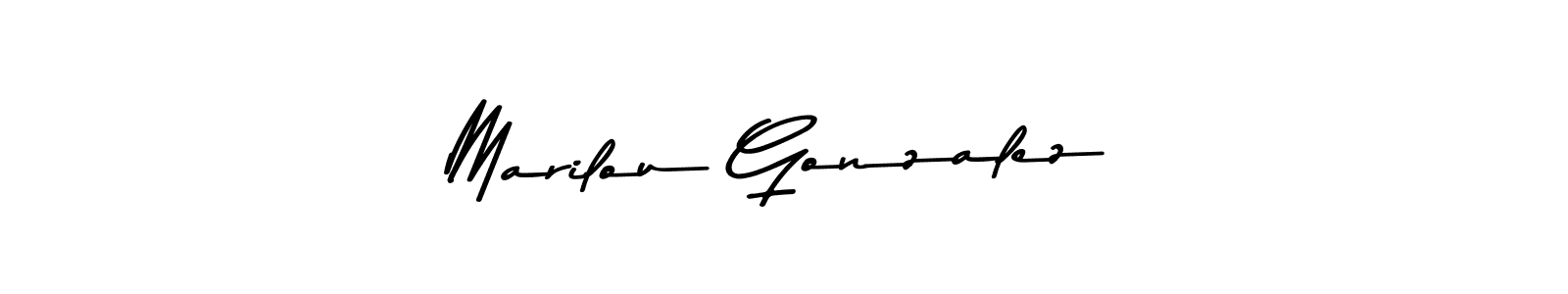 How to Draw Marilou Gonzalez signature style? Asem Kandis PERSONAL USE is a latest design signature styles for name Marilou Gonzalez. Marilou Gonzalez signature style 9 images and pictures png