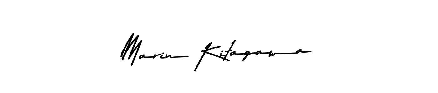 if you are searching for the best signature style for your name Marin Kitagawa. so please give up your signature search. here we have designed multiple signature styles  using Asem Kandis PERSONAL USE. Marin Kitagawa signature style 9 images and pictures png