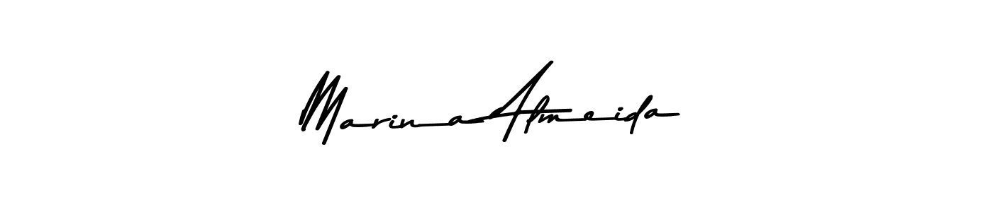 Make a short Marina Almeida signature style. Manage your documents anywhere anytime using Asem Kandis PERSONAL USE. Create and add eSignatures, submit forms, share and send files easily. Marina Almeida signature style 9 images and pictures png