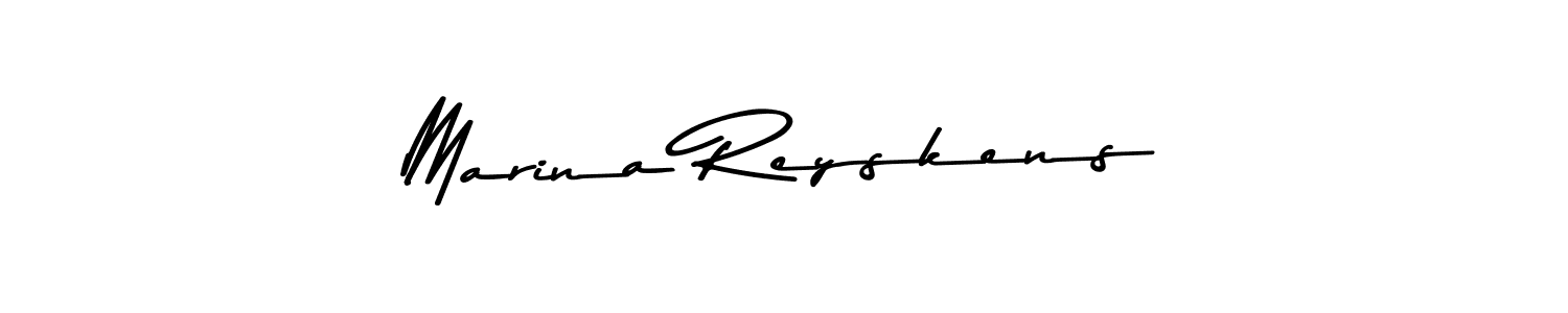 You can use this online signature creator to create a handwritten signature for the name Marina Reyskens. This is the best online autograph maker. Marina Reyskens signature style 9 images and pictures png