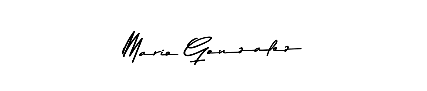 Also You can easily find your signature by using the search form. We will create Mario Gonzalez name handwritten signature images for you free of cost using Asem Kandis PERSONAL USE sign style. Mario Gonzalez signature style 9 images and pictures png
