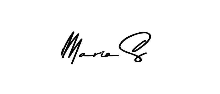 How to Draw Mario S signature style? Asem Kandis PERSONAL USE is a latest design signature styles for name Mario S. Mario S signature style 9 images and pictures png