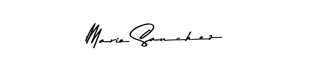 Also You can easily find your signature by using the search form. We will create Mario Sanchez name handwritten signature images for you free of cost using Asem Kandis PERSONAL USE sign style. Mario Sanchez signature style 9 images and pictures png